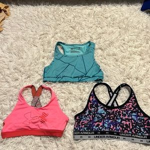 Girls sports bras